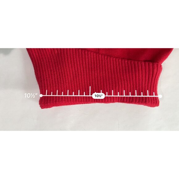 Frankies Bikinis Fleur Cloud Knit Low Rise Pant in Love Bug Red - Picture 4 of 5